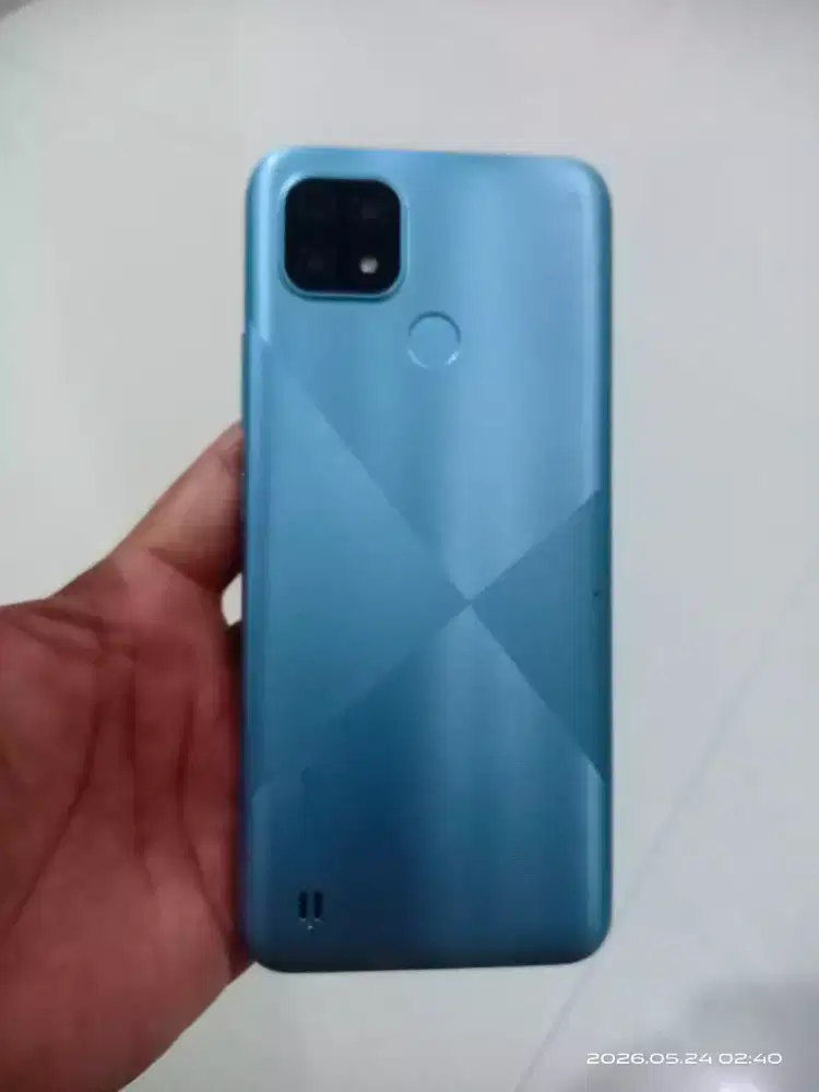Realme C21 ram 4/64gb mulus dan normal