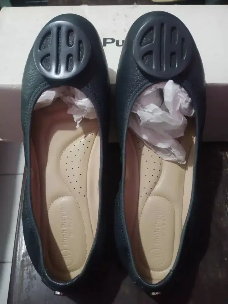 Hush Puppies Flat Samantha Navy