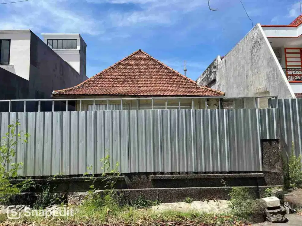 Rumah Hitung Tanah Dijual Murah di Jl Kemuning Surabaya Pusat