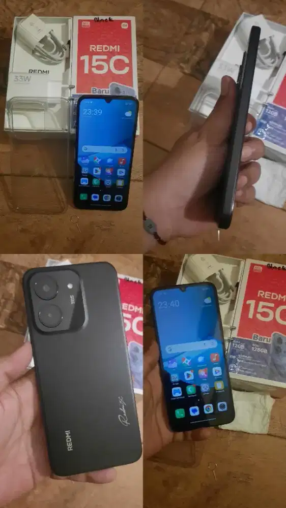 REDMI 15 C 6+6/128 BLACK MULUSS!!