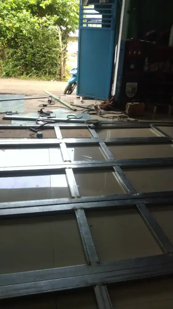 pintu lipat gerbang ruko