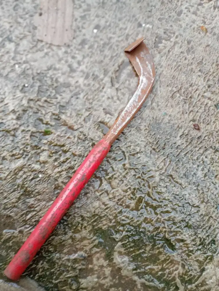 Sadap karet premium gagang besi