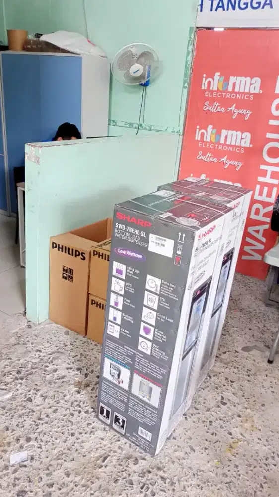 Sharp dispenser galon bawah