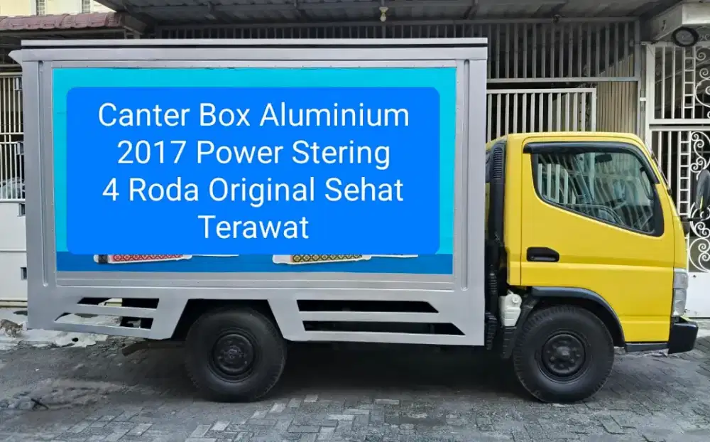 Colt Diesel 4 Roda 110Ps 2017 Canter Box Aluminum Orignl Sehat Terawat