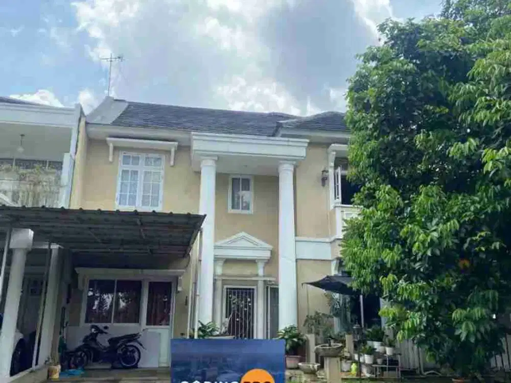 JUAL RUMAH KOTA WISATA CIBUBUR SHM DEKAT PUSAT KULINER FURNITUR RAPI SIAP HUNI