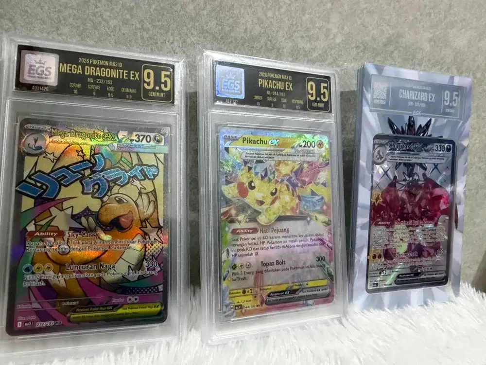 TCG Pokemon Mega and Pikachu