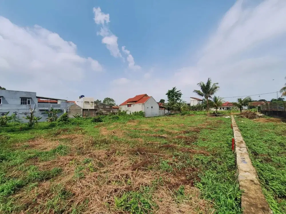 Tanah Kavling Dalam Perumahan Dekat IPB Dramaga, Terima SHM per Unit