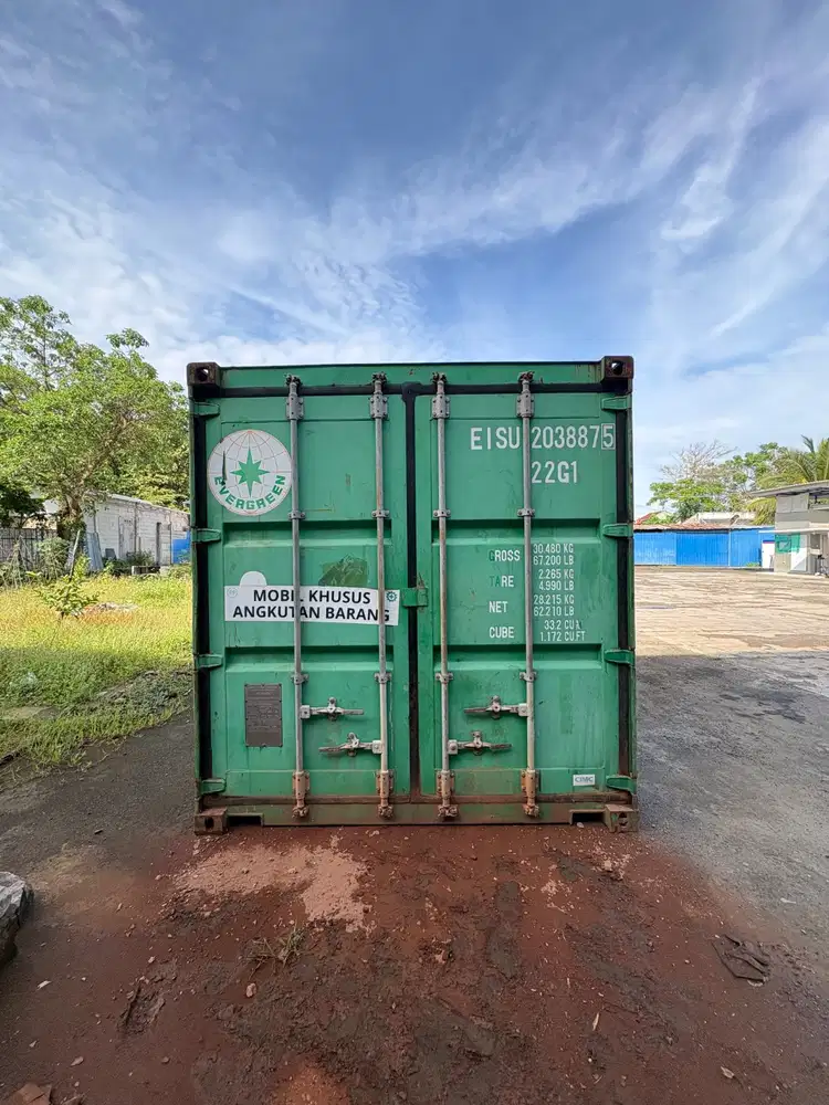 Dijual !!! Container 20 feet second, harga ramah dikantong