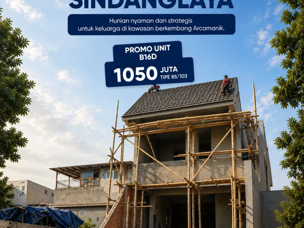 Rumah 2 Lantai Modern SHM Siap Huni dengan Nuansa Nyaman Bandung Timur