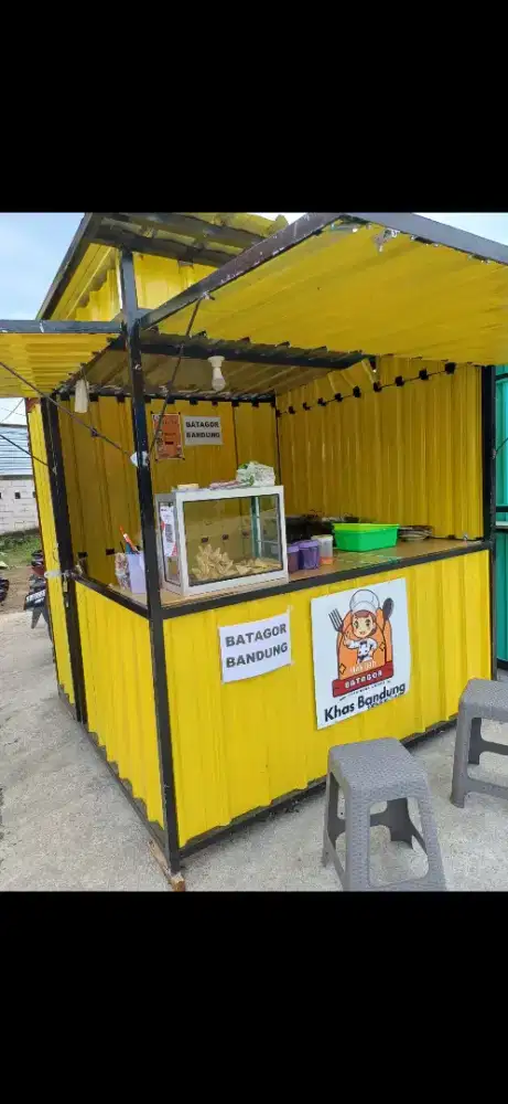Dijual Container cocok buat usaha coffe shop