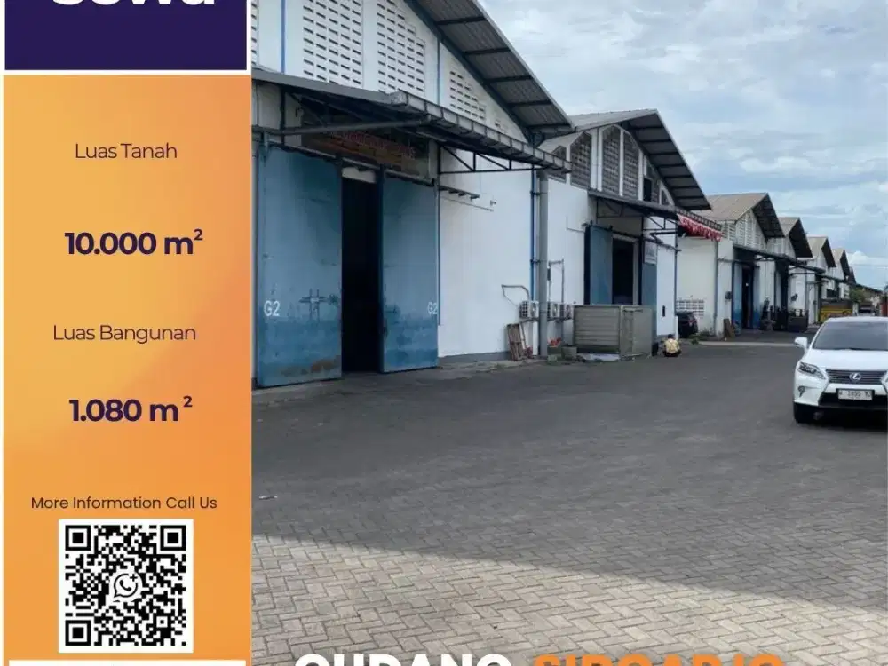 disewakan gudang luas 1.000 m2 Waru Sidoarjo - The EdGe