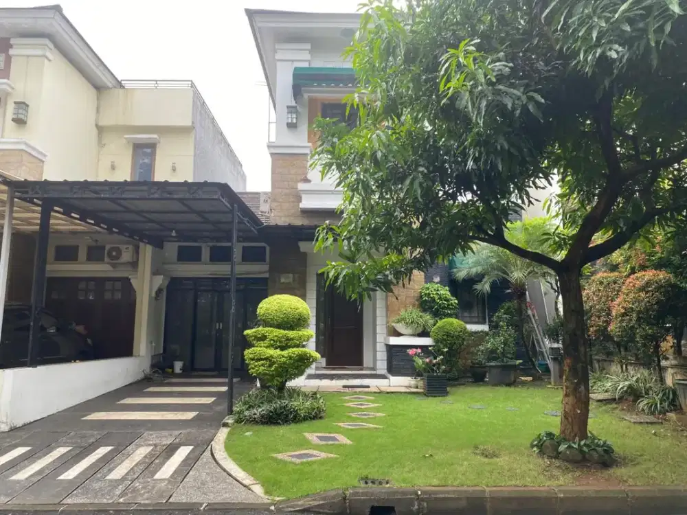 Dijual Rumah River Town, 2 Lantai, Luas 250M2, Kamar 3+1, SHM, Semi Furnished Akses Langsung Tol Tambun Hanya 1Km Dari Mall Living World Grand Wisata