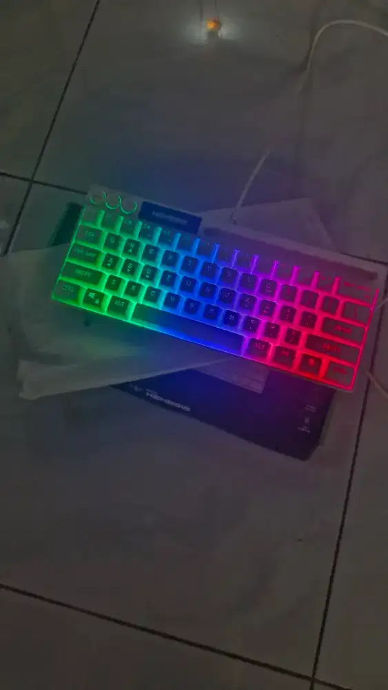 Keyboard RGB LIGHTING Nyk namesis