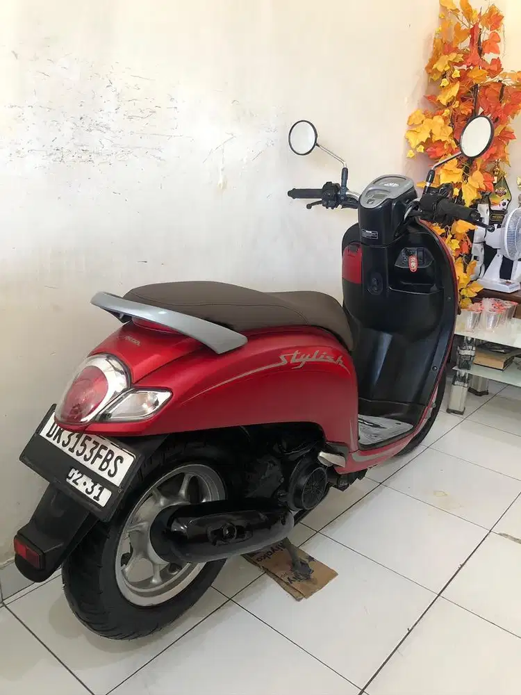 Scoopy Stylish Merah Th.2020!!