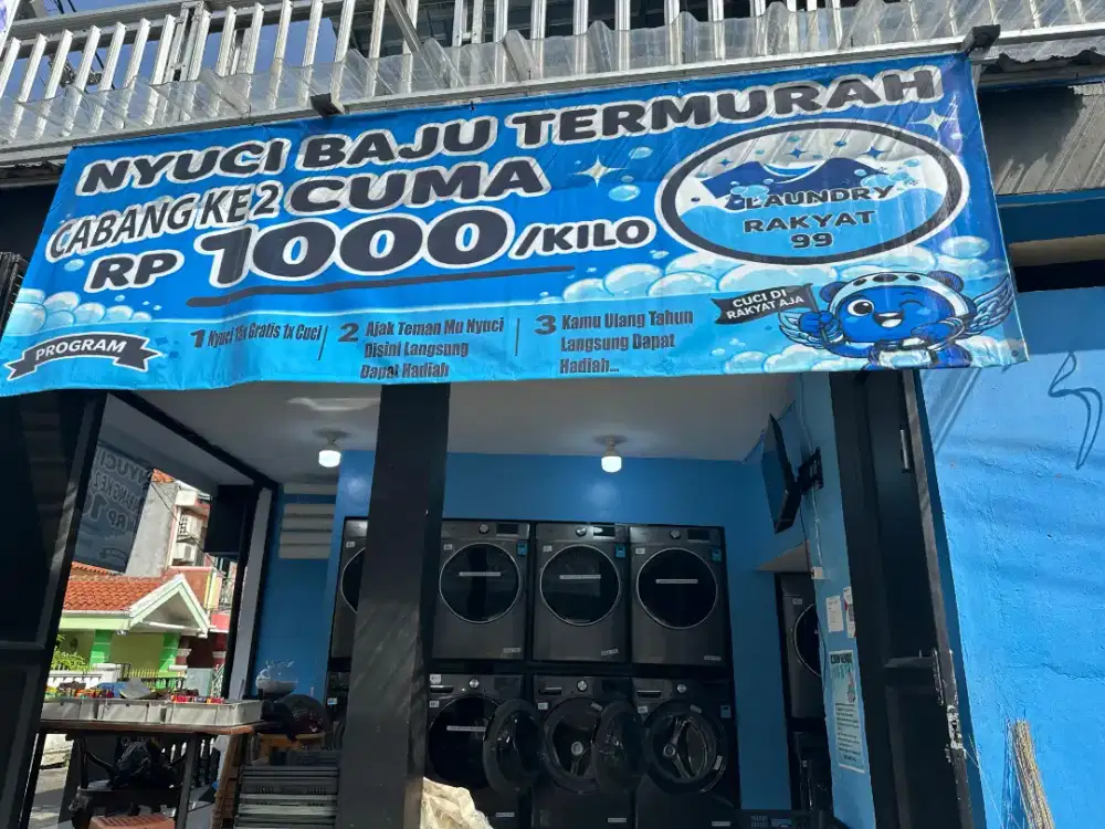 Di cari penjaga laundry self service