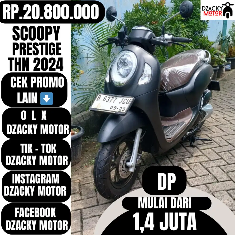 SCOOPY PRESTIGE 2024 SECOND LIKE NEW