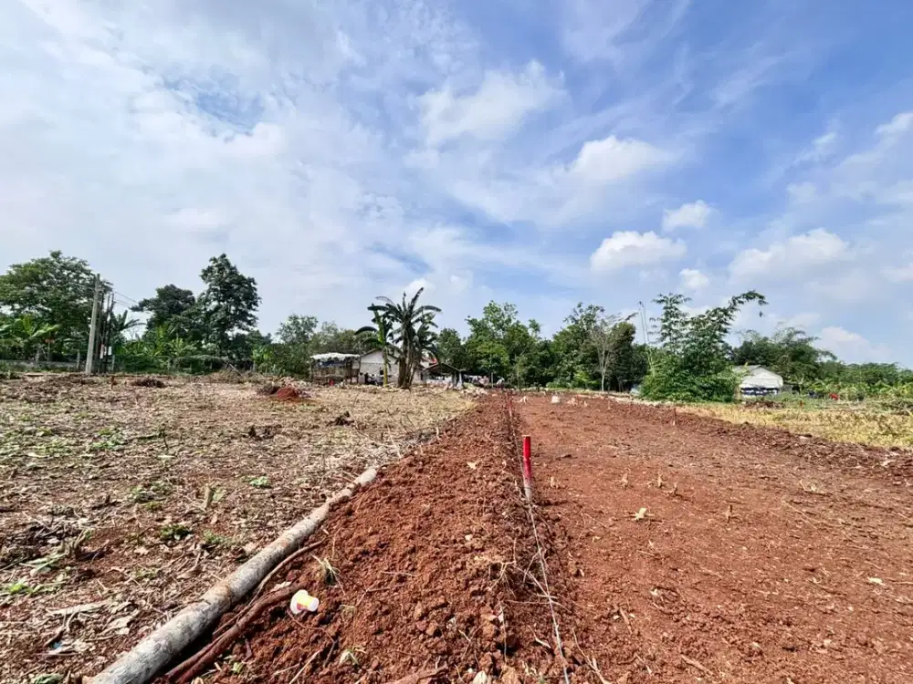 Tanah Pinggir Jalan 1 Jt-an Dekat Stasiun Jatake BSD, SHM