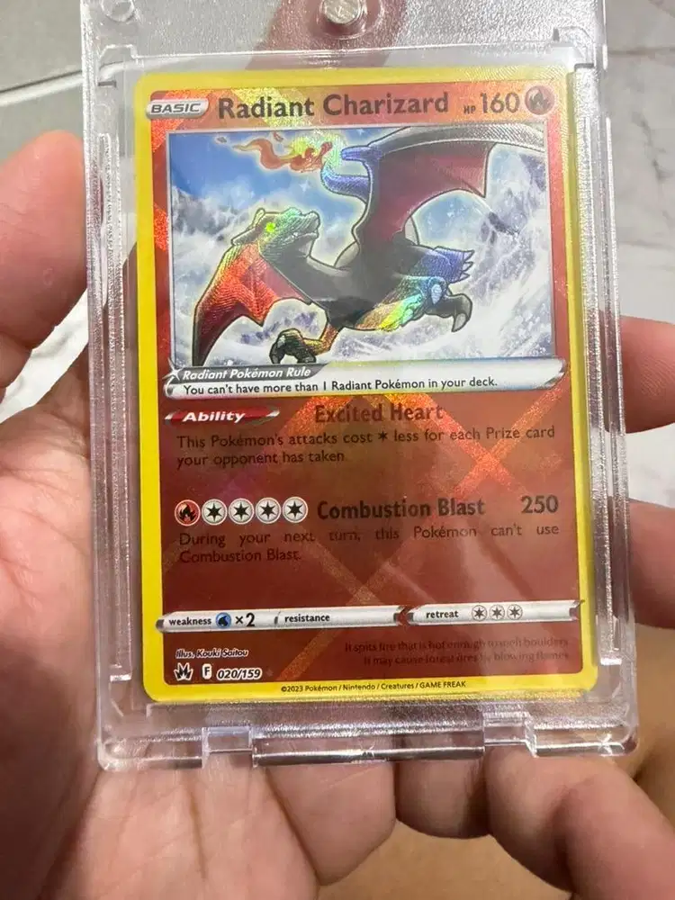 Radiant Charizard Pokemon Holo