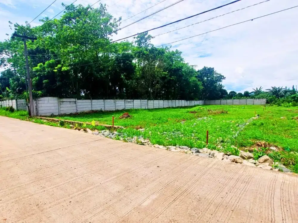 Kavling Tanah 1 Jt-an/m2 Murah Dekat Stasiun Jatake, SHM