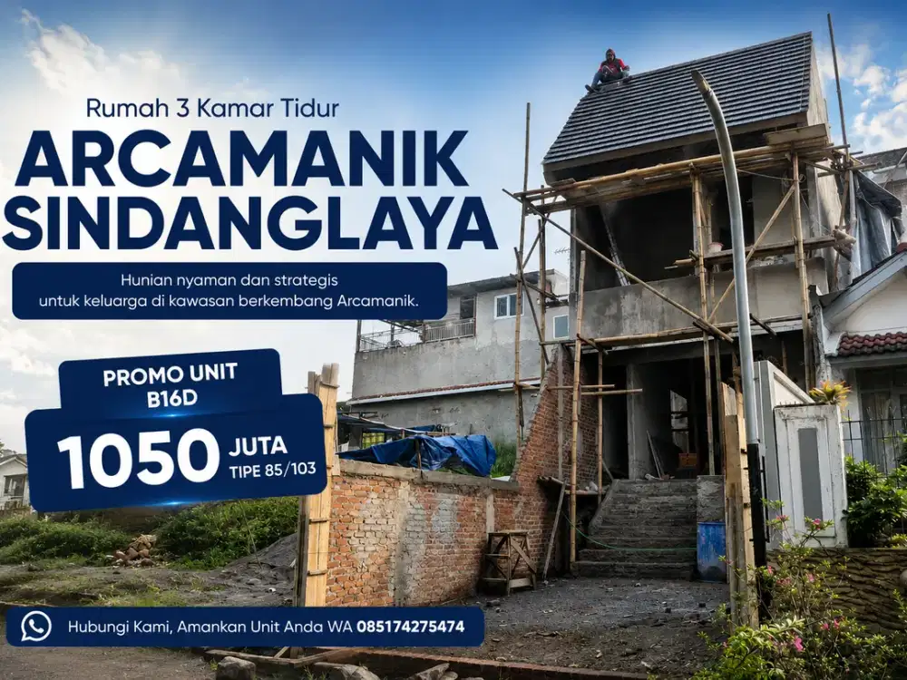 Rumah 2 Lantai Modern SHM Siap Huni dengan Nuansa Nyaman Bandung Timur
