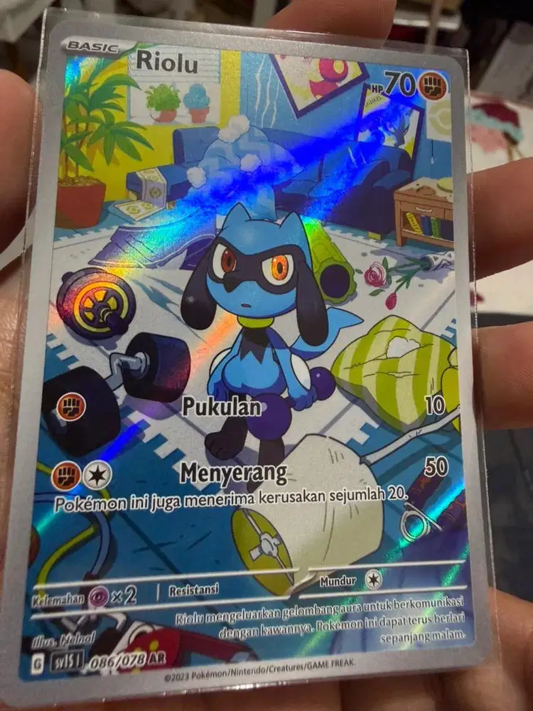 Riolu - SAR - Indo Pokemon