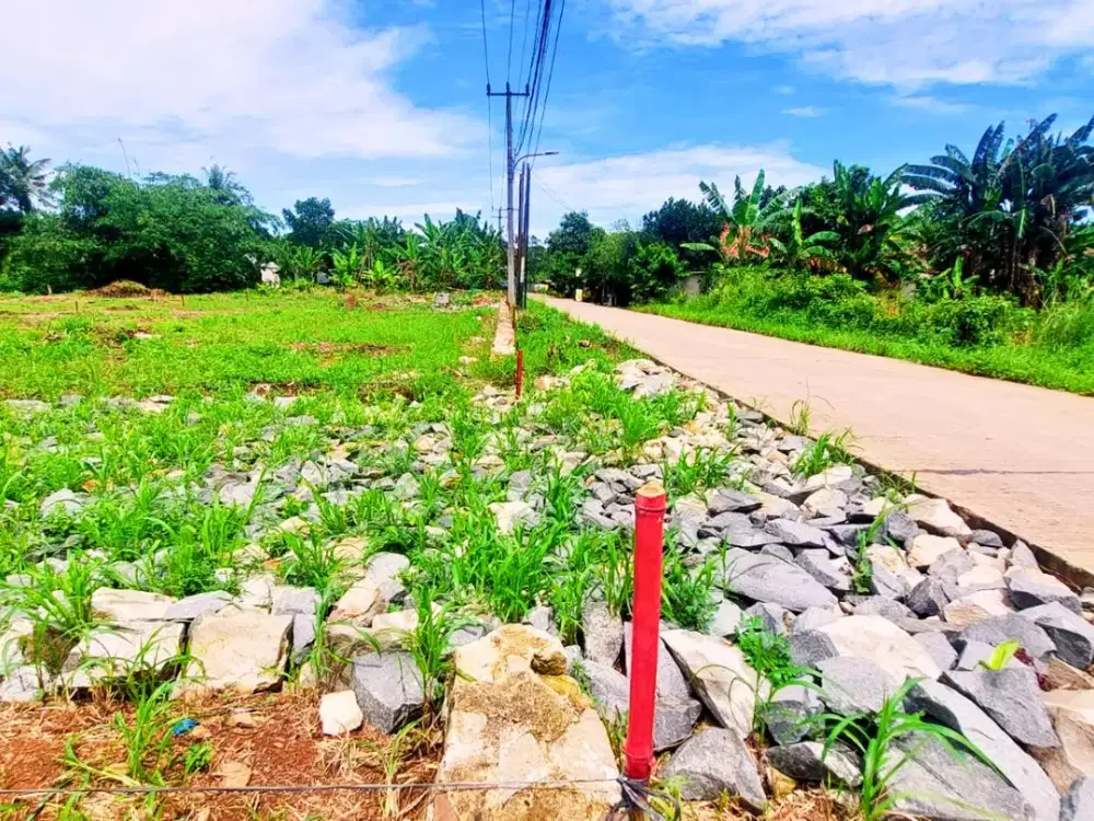 Tanah Murah Cisauk 1 Jt-an Dekat HIERA BSD, SHM