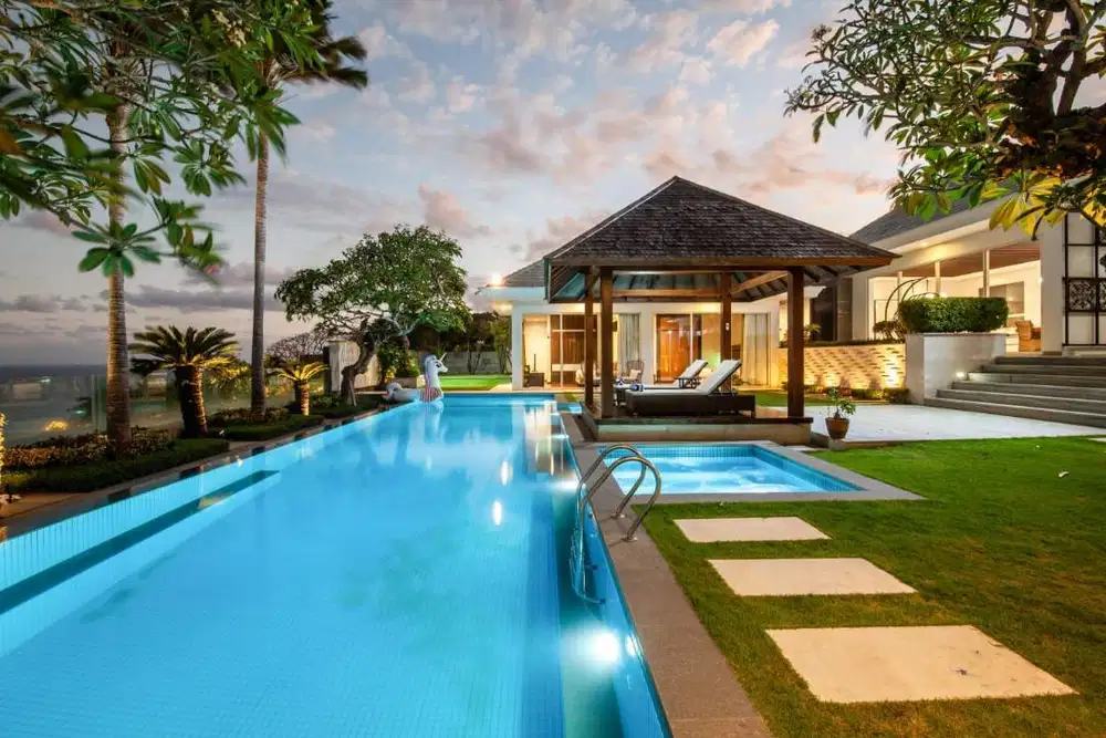 Dijual Villa Luxury Cliffside Unblock Ocean View Strategis One Gate