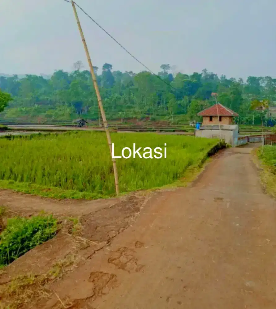 JUAL TANAH  VIEW PEDESAAN ASRI