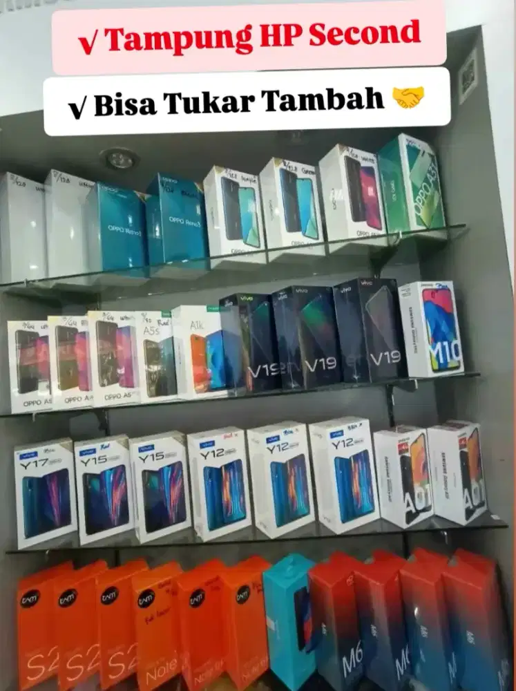 Tampung HP Second