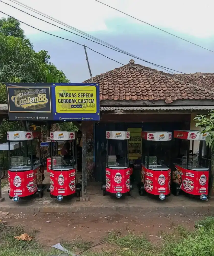 SEPEDA LISTRIK GEROBAK KOPI/SEPEDA GEROBAK KOPI/SEPEDA LISTRIK GEROBAK