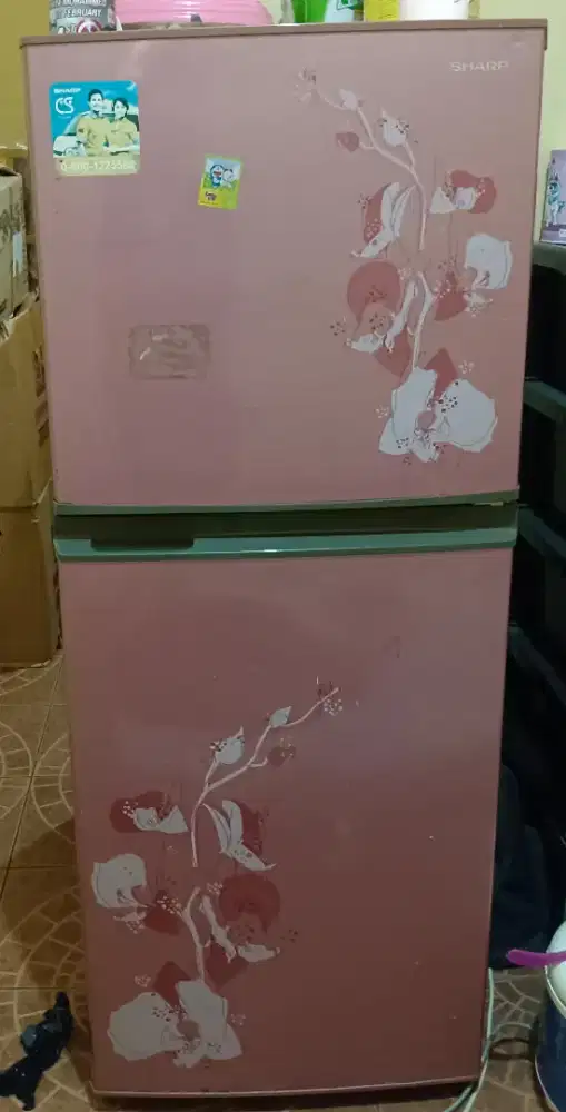 kulkas sharp 2 pintu