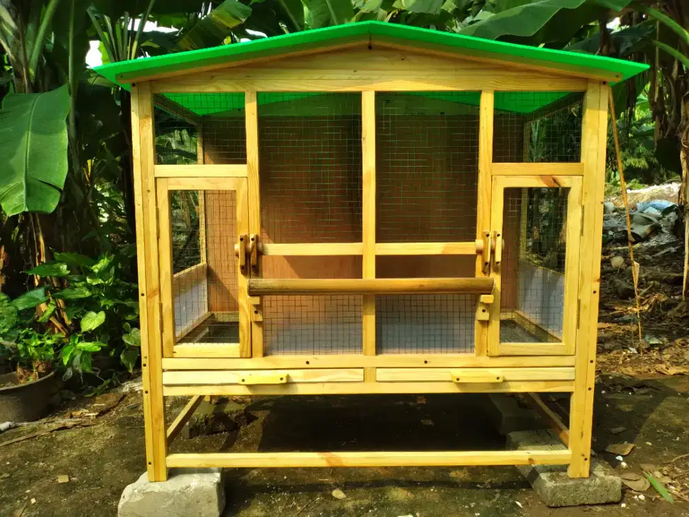 Kandang Ayam 2 Pintu
