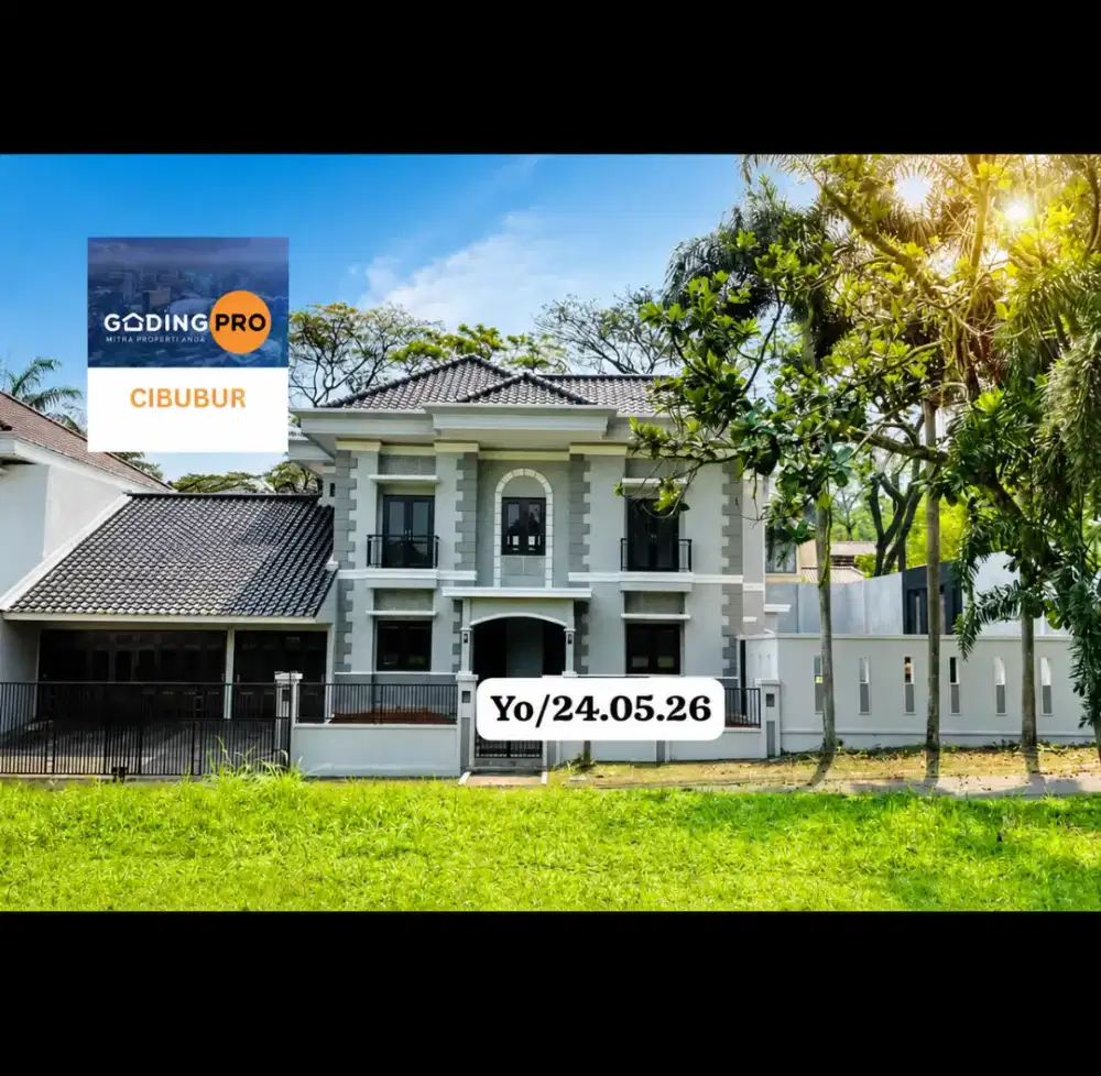 Dijual Rumah Mewah Siap Huni di CitraGran Cibubur