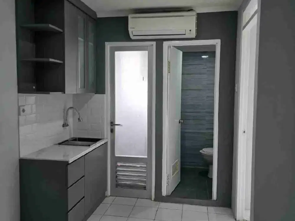 dijual apartemen gading nias full renov semifurnish 2 kamar tidur kelapa gading