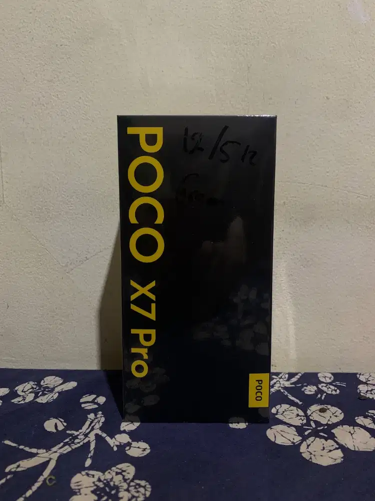 Second hand poco X7 pro green 12gb/512gb garansi resmi