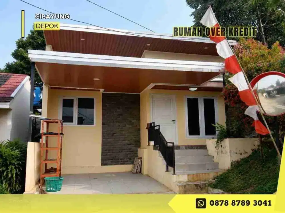 Take Over Rumah 49JT dkt Stasiun KA di Perum Bukit Pelangi Depok