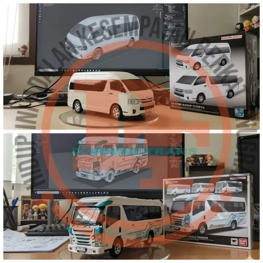 Sewa Hiace dan long elf