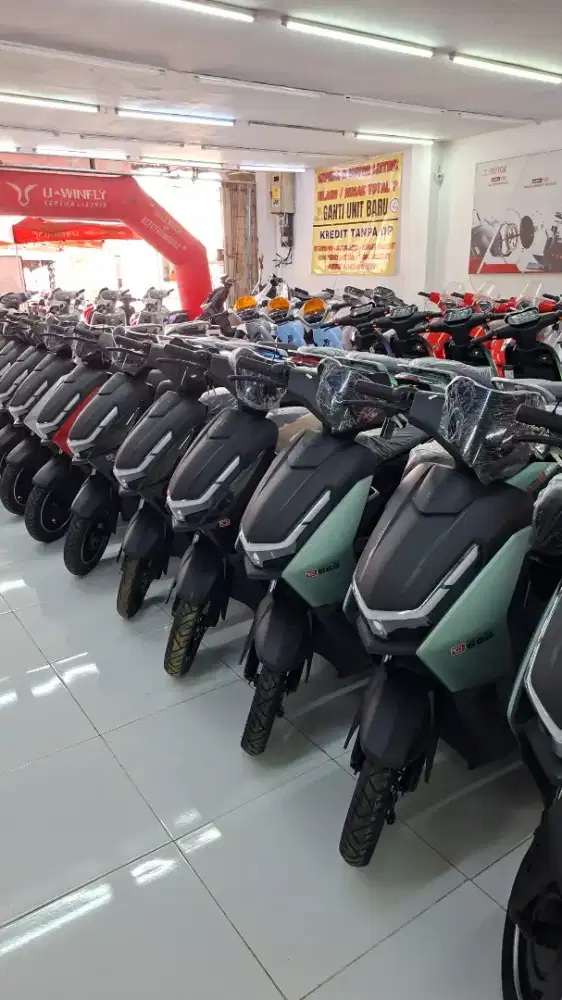Sepeda Listrik D66B Uwinfly, Garansi 10tahun