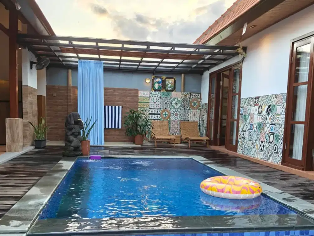 Disewakan Villa Dengan Balinese Style & Yoga Practise Area Ubud