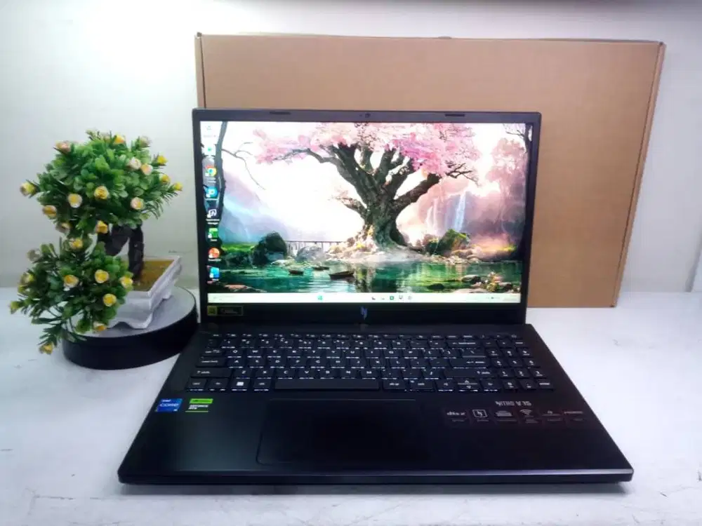 JUAL LAPTOP GAMING,ACER Nitro ANV15-51 i5-13420H/16gb/512gb/RTX 2050