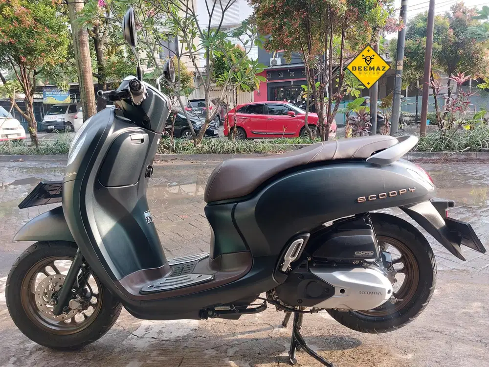 (DP 300)‼️ Honda Scoopy Prestige Keyless Hitam Mulus 2024 Cash Kredit