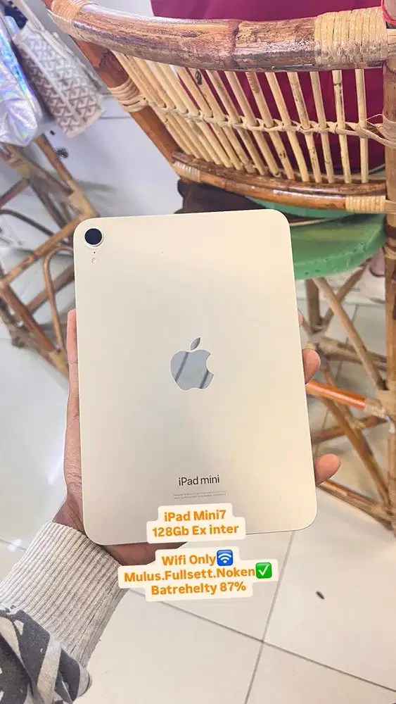 iPad mini7 internal 128Gb Ex inter