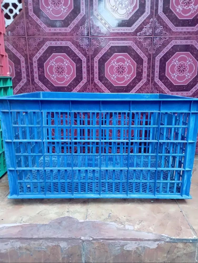 Jual keranjang industri Rabbit No. 7008. Warna Biru