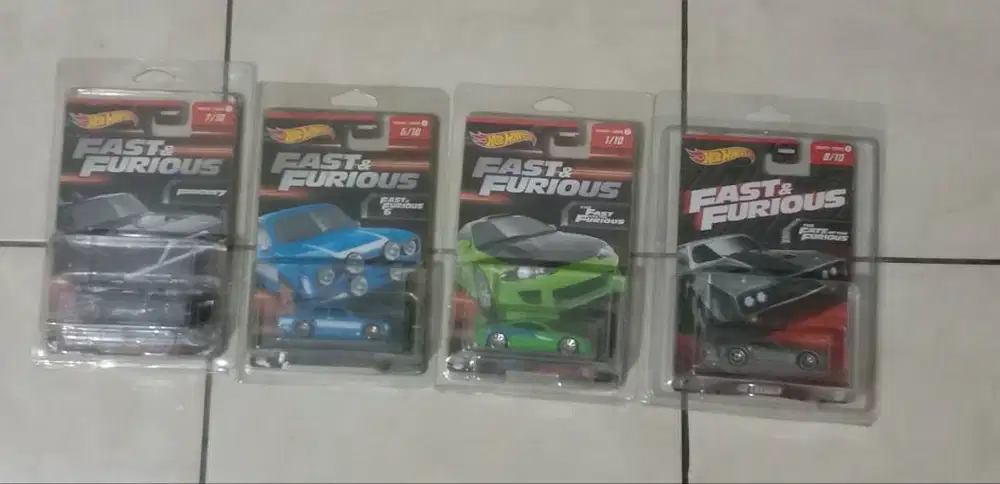Hot wheels fast furious Mitsubishi eclipse, ford, charger