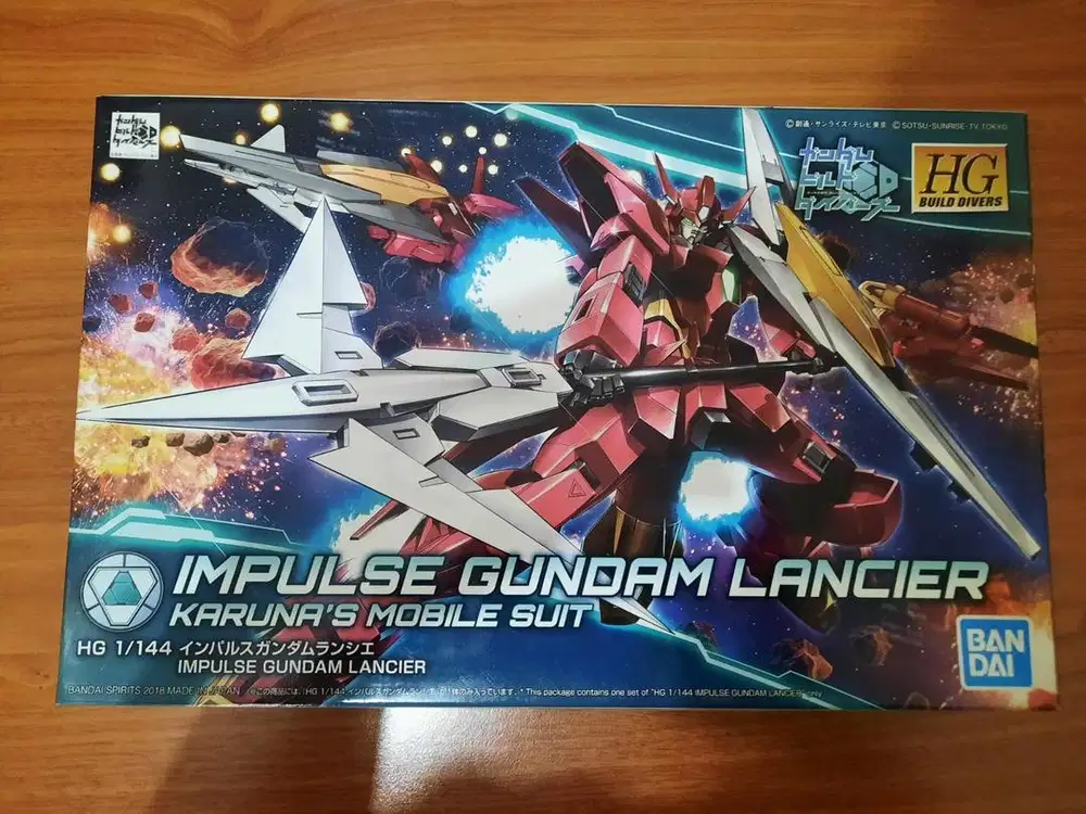 Bandai 1/144 HGBD Impulse Gundam Lancier