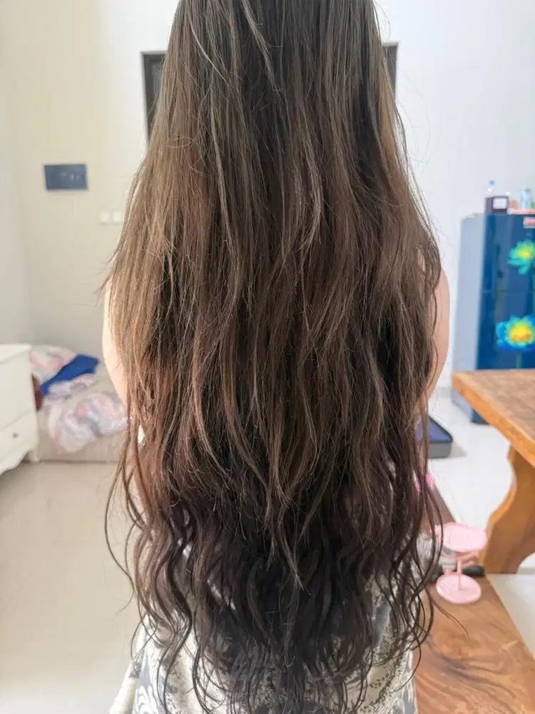 Rambut sambung bair extension