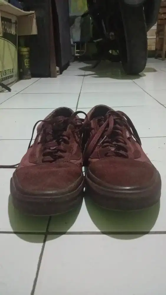 Vans old school wtaps maroon