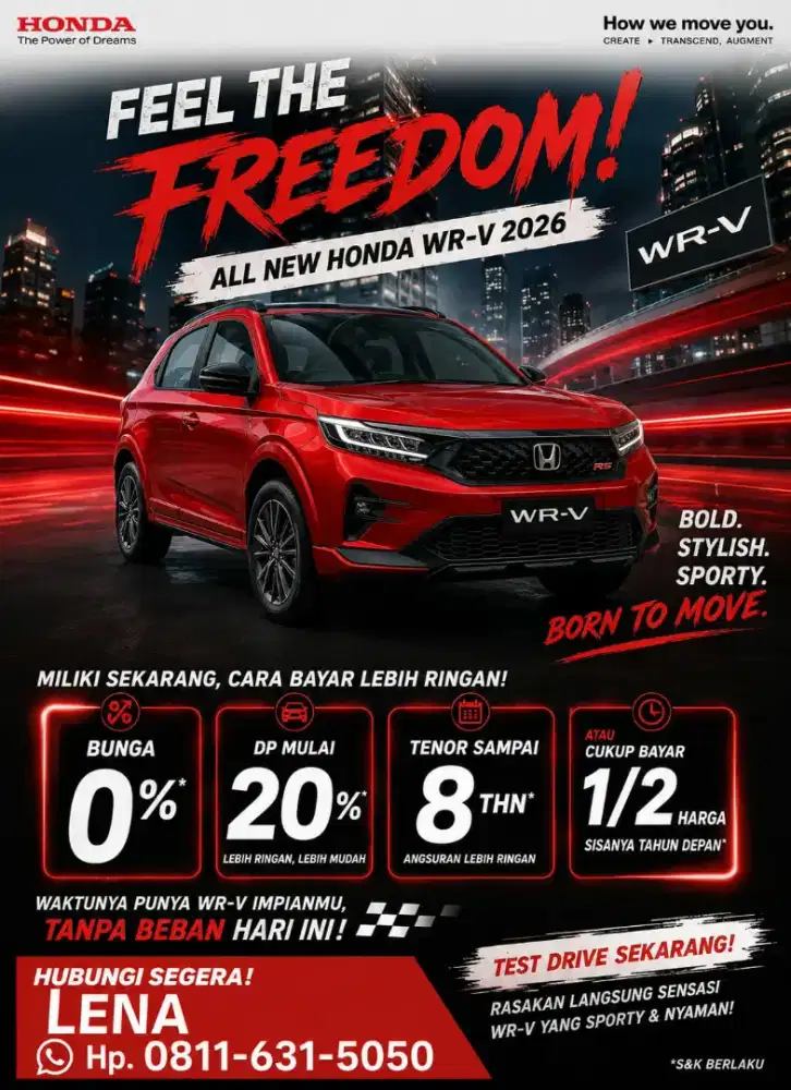 Honda New Wrv Rs Cvt