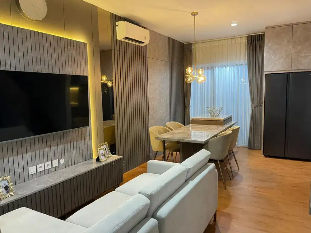 Dijual Rumah Strategis 2 Lantai Fully Furnished Dalam Cluster Dekat Fresh Market di Discovery Bintaro Tangsel Ut-18327