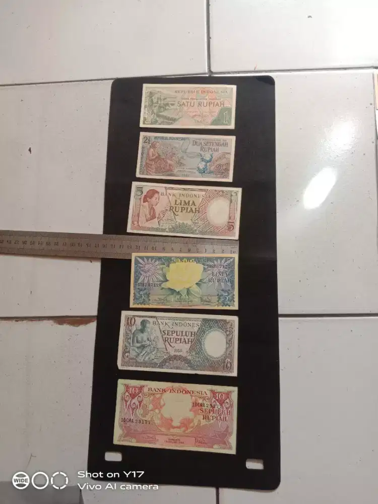 Uang kertas kuno indonesia